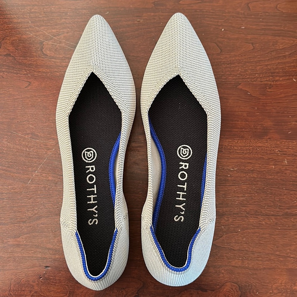 Rothy’s Point shoes. Size 9.